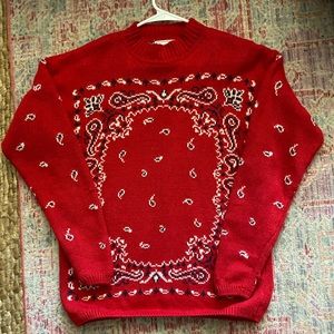 Bandana sweater